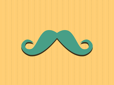 #Typehue Week 13: M illustration letter m moustache type typehue