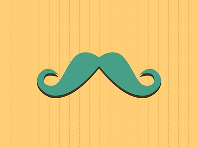 #Typehue Week 13: M illustration letter m moustache type typehue