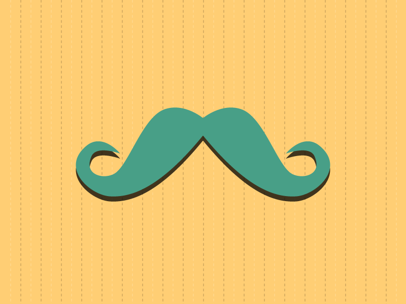 #Typehue Week 13: M typehue type letter m illustration moustache