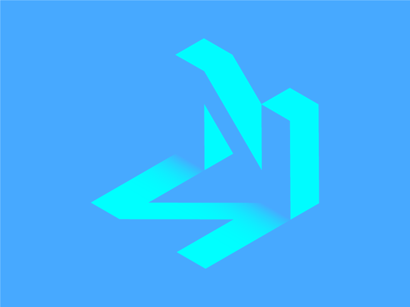 #Typehue Week 14: N negative space n letter type typehue