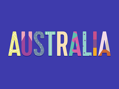 Word Of The Week - Week 2 australia design illustration personal poster project typography words