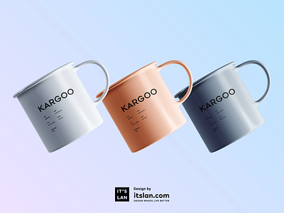 KARGOO brand branding itslan.com logo visual design visual identity