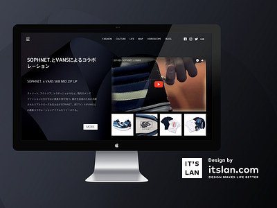 WEB design fashion redesign web
