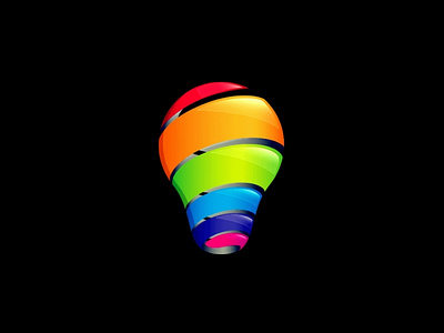 Creative Bulb Idea bulb design graphic design illustration logo vector