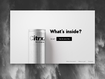 #100DaysUI #003 Landing Page interaktionsdesign ux ux ui webdesign