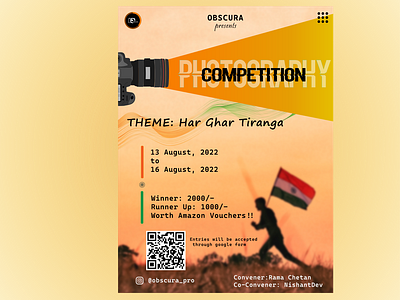 Poster for Photography Competition