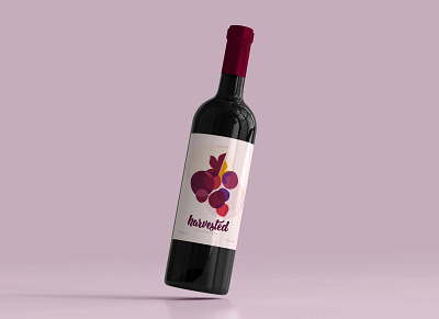 Wine Label branding graphic design