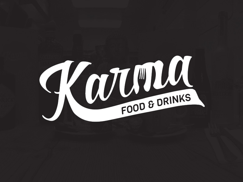 Karma Food Drinks By Stefan Oost On Dribbble