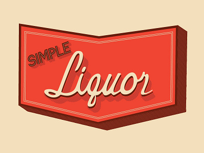 Simple Liquor Logo Final - Vector booze branding design print type typo typography