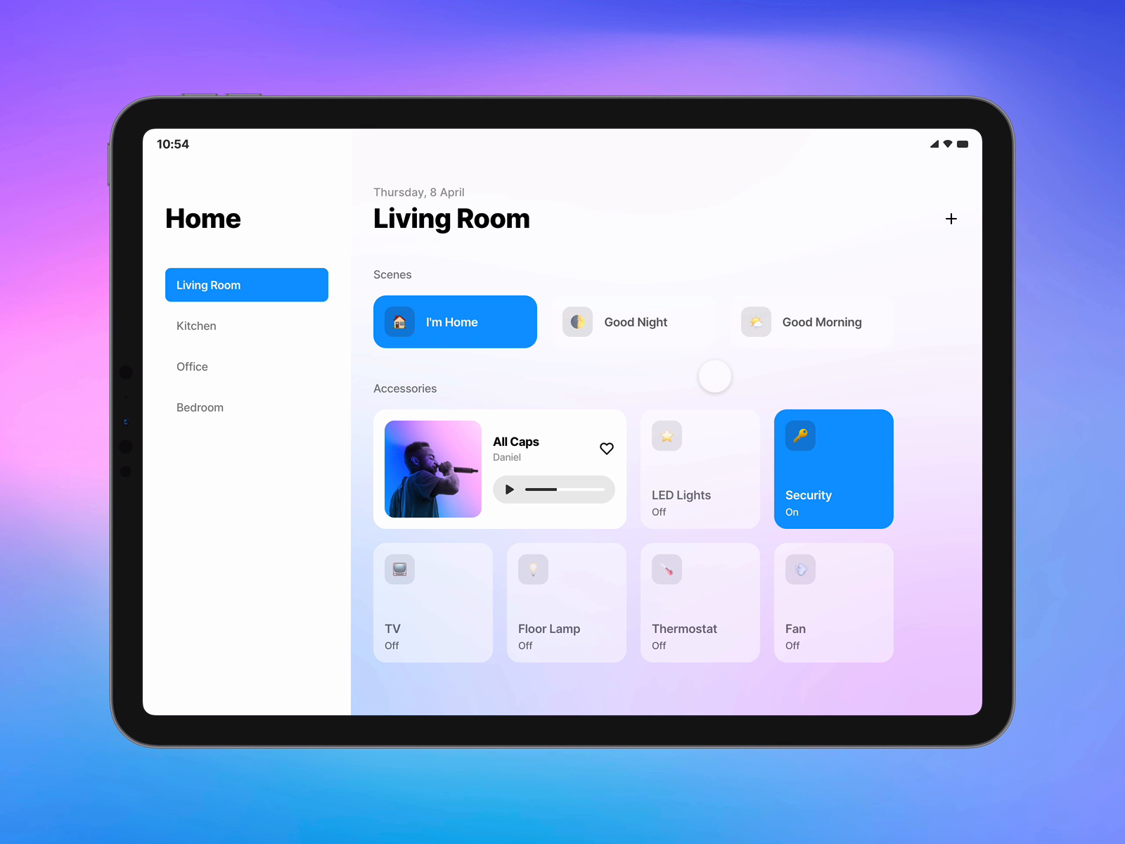 Smart Home By Monika Michalczyk For Framer On Dribbble