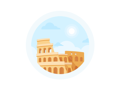 Colosseum ancient building city coliseum colosseum etabu landscape rome ruins sun