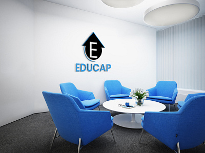 EDUCAP Logo Design. branding creative design design graphic design illustration logo real estate design vector