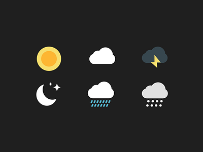 Weather Icons - Freebie 2 freebies weather weather icons weather icons freebie