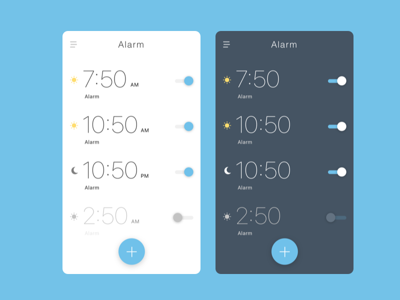 Alarm by AR Ehsan on Dribbble