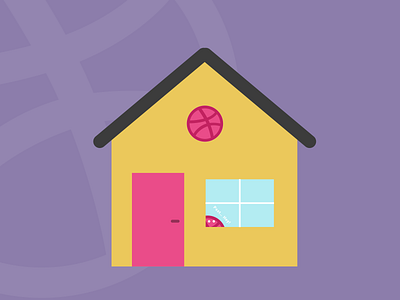 Dribbble is like home dribbble home