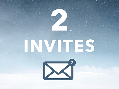 2 Dribbble Invites [Closed] 2 invitations draft dribbble invite dribbble invites invitation invite