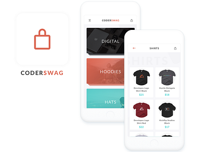 Coderswag - Shopping app