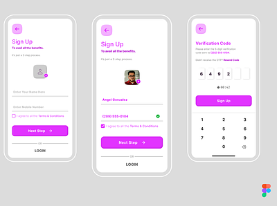 Daily UI Challenge Day 1 app concept dailyui design figma ios ui uidesign