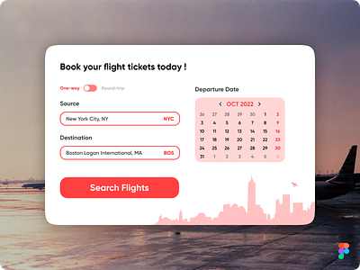 DailyUI Challenge Day 68 - Flight Search #Day068 #DailyUI 068 concept daily daily ui dailyui day 068 design field figma flight flight search form graphic design interface pc search ticket ui uidesign ux