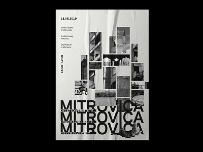 Mitrovica, City of Diversity collage design diversity education event grid kosovo layout mitrovica multilingual ngo poster print