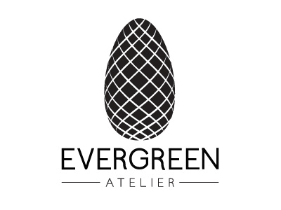 Evegreen Logo V2 cone evergreen logo pine pine cone tree