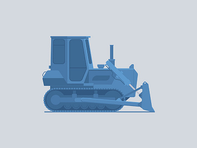 bulldozer 2016 illustration