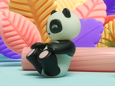 The Enlightenment of Cosmic Panda 2danimation 3d animation cell cell animation cosmicpanda mrkat nature panda wild