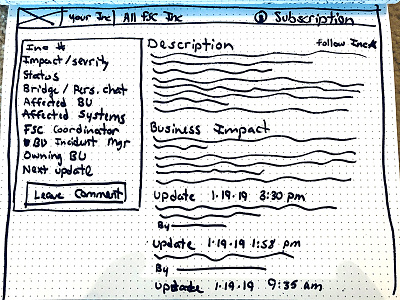 Tickets Detail View Sketch interace interaction design sketch ticket details tickets user experience ux designer