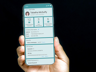 User Profile on Mobile design interaction mockups sketch ui user experience ux ux design visual design