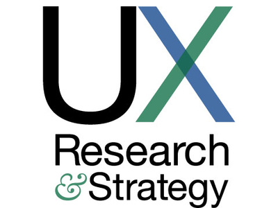 Ux Research Strategy Logo branding design logo research user experience ux