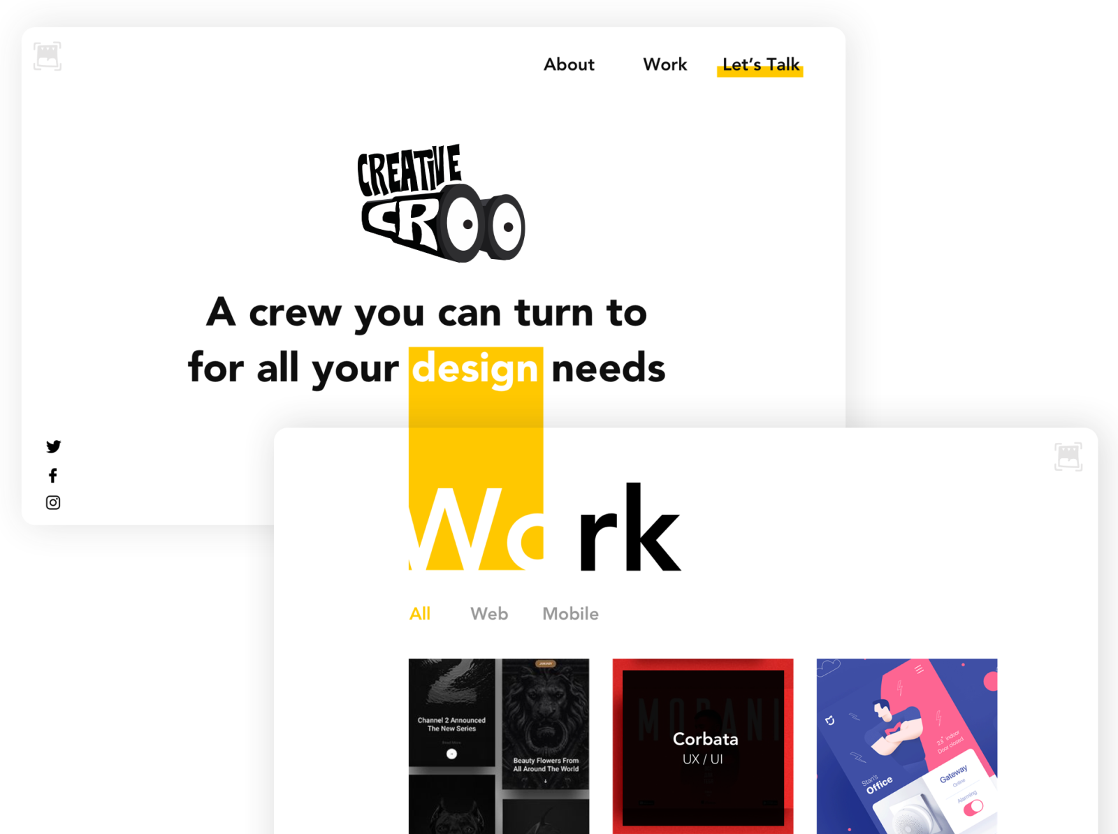 Design Agency By Sniffmonsta On Dribbble