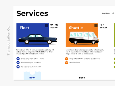 Services Page - Transportation