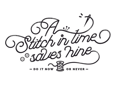 Do it now or never script sew weeklyproject