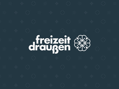 freizeit draußen – Logo Concept