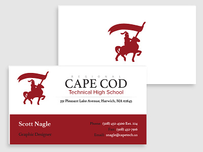 Cape Tech Business Cards education school
