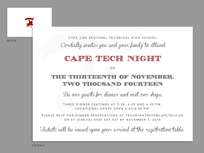 Cape Tech Invitiation education school