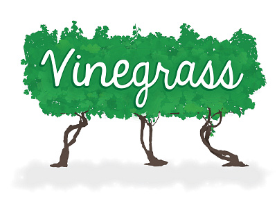 Vinegrass Logo bluegrass festival logo music
