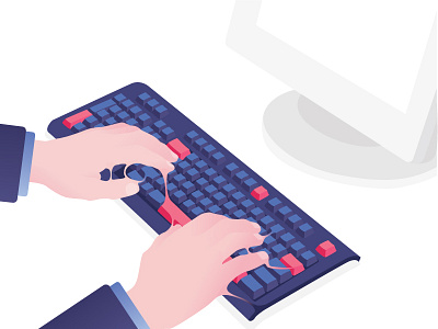 Technological addictions #3 computer design flat flat design gaming illustration ordinateur technologies typography vector