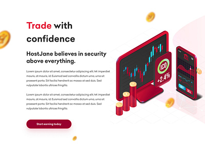 BitJane - Figma section for Crypto Exchange branding cryptocurrency figma