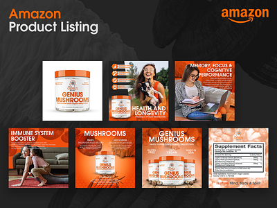 Amazon Listing Images for Food Supplement