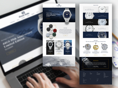 Watch Store Web Design / Landing page