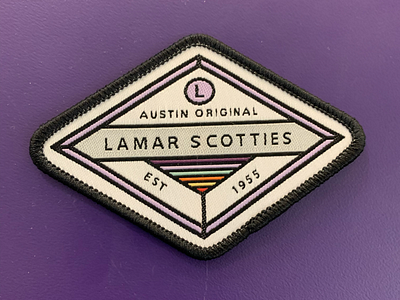 Lamar Scotties patch badge patch