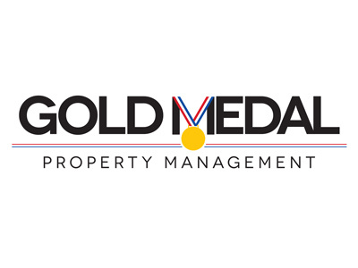 Gold Medal Property Management gold medal logo property management