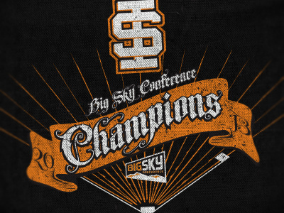 2013 Big Sky Softball Champs big sky idaho shirt softball state university