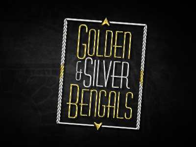 Golden Bengals alumni gold idaho silver