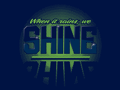 Shine football seahawks seattle shirt