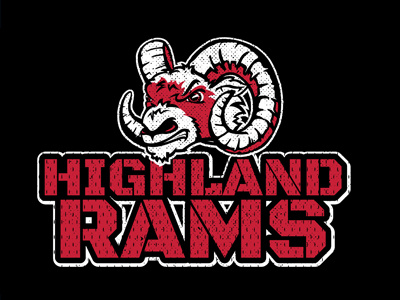 Highland Rams football high school idaho pocatello ram shirt