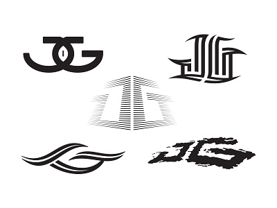 JG logo concepts