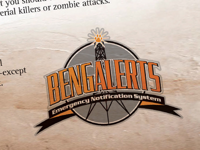 Bengalerts logo alert bengal emergency logo