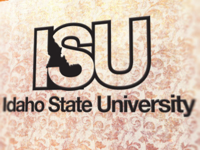 Idaho State University logo college idaho negative space university